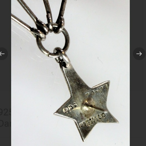 Vintage Sterling Mexico Celestial Dangle E… - Picture 10 of 10